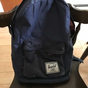 Herschel Supply Co. Navy Knit Woodside Backpack
